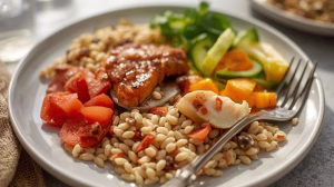 Low-Sodium Diet for Seniors create a photo about it