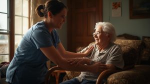 Caregiver at Home in Grimes County